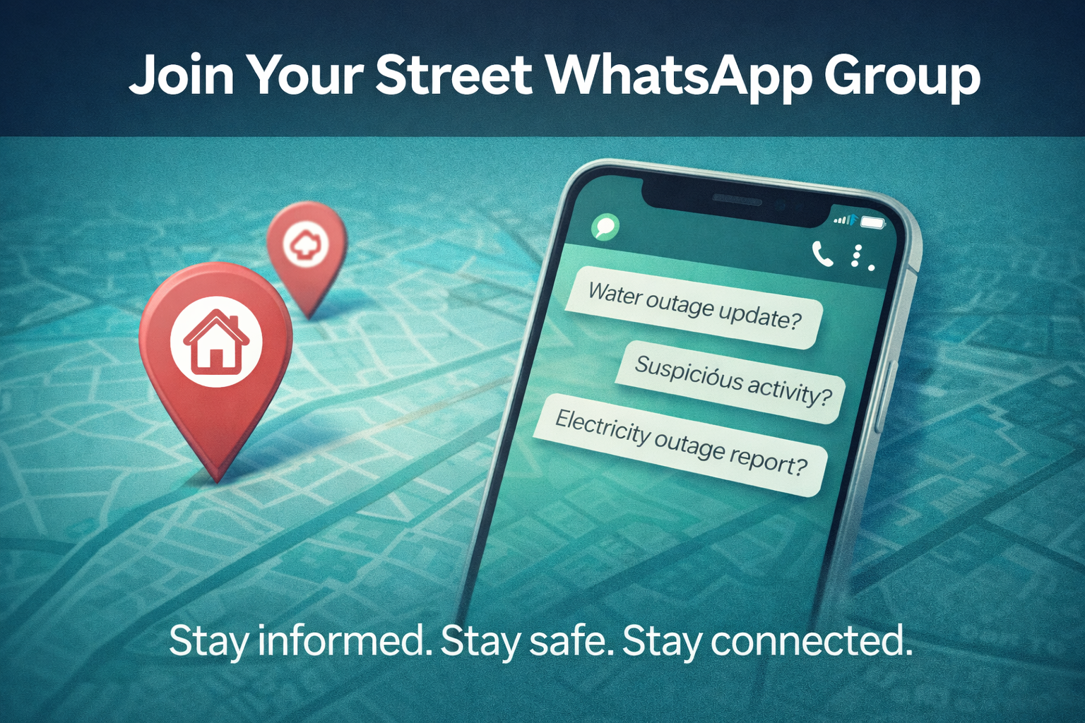 Join your Street Whatsapp Group
