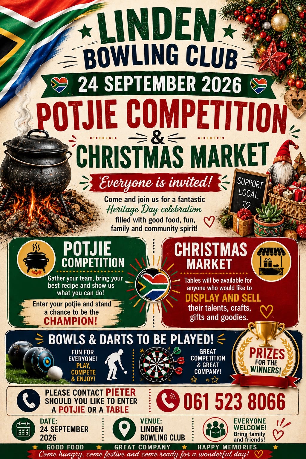 Thursday 24 September – Potjie Competition
